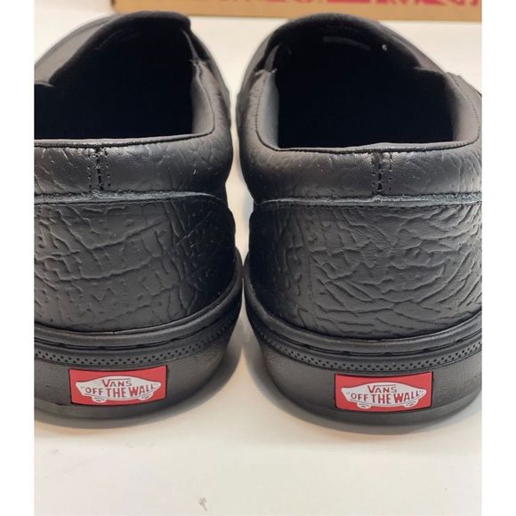 Vans Slip On Sneakers BMX Courage Adam’s Men’s Size 11.5 Black New - Picture 8 of 11
